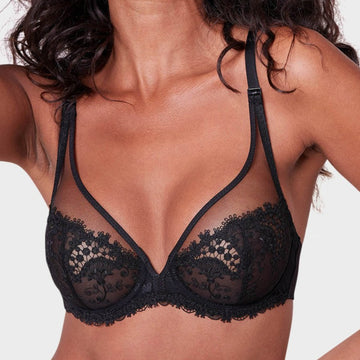Wish Black Plunge Bra